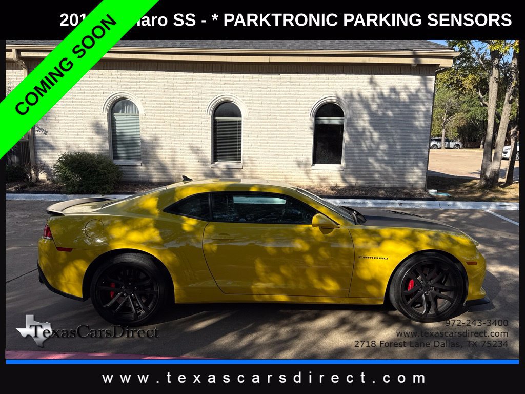 Used 2015 Chevrolet Camaro SS w/ SS Performance Package RWD image 5