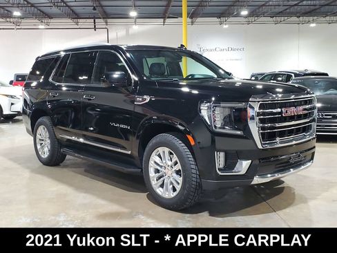Used 2021 GMC Yukon SLT RWD image 3