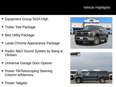 Certified 2022 Ford F150 Lariat w/ Equipment Group 502A High image 6