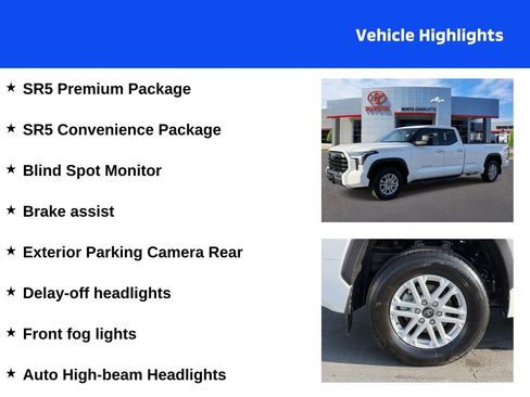 Used 2025 Toyota Tundra SR5 w/ SR5 Premium Package AWD/4WD image 4