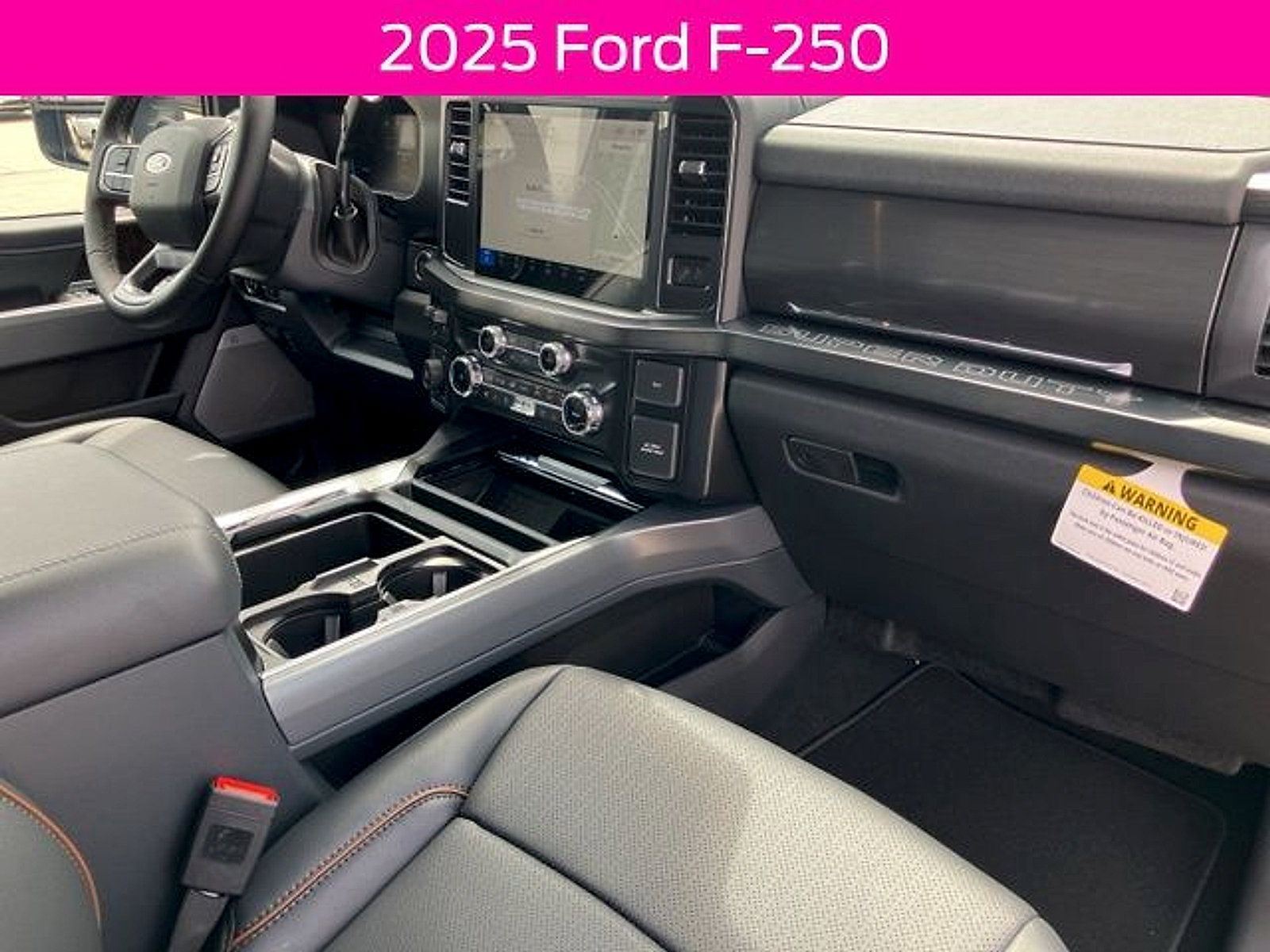 New 2025 Ford F250 Lariat w/ Black Appearance Package AWD/4WD image 12