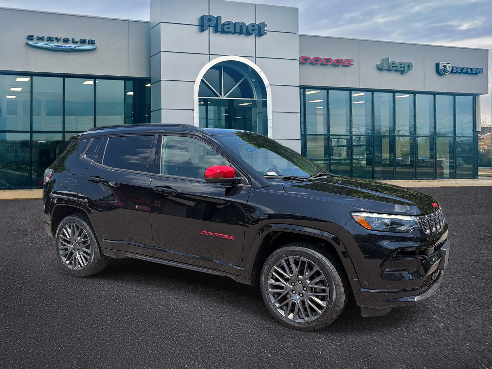 Used 2023 Jeep Compass Limited w/ Elite Group for (Red) Edition AWD/4WD image 1
