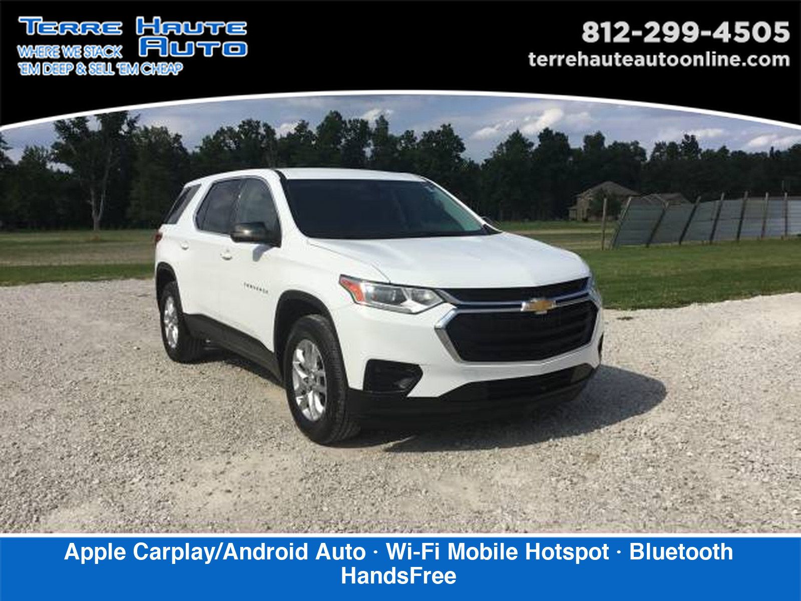 Used 2021 Chevrolet Traverse LS FWD image 1