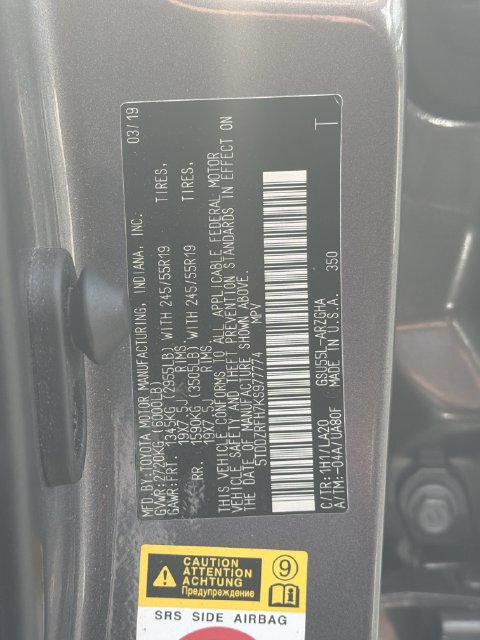Used 2019 Toyota Highlander Limited Platinum AWD/4WD image 35