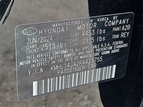 Certified 2024 Hyundai Sonata SEL w/ Convenience Package image 28