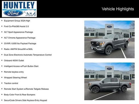 Used 2023 Ford F150 XLT w/ Equipment Group 302A High image 2