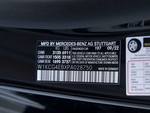 Used 2023 Mercedes-Benz EQS 580 4MATIC Sedan image 30