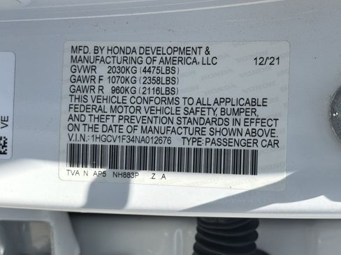Used 2022 Honda Accord Sport image 34