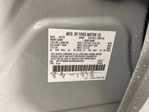 Certified 2022 Ford Maverick XLT FWD image 27
