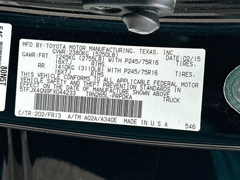Used 2015 Toyota Tacoma PreRunner w/ Convenience Package RWD image 27