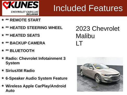 Used 2023 Chevrolet Malibu LT image 3