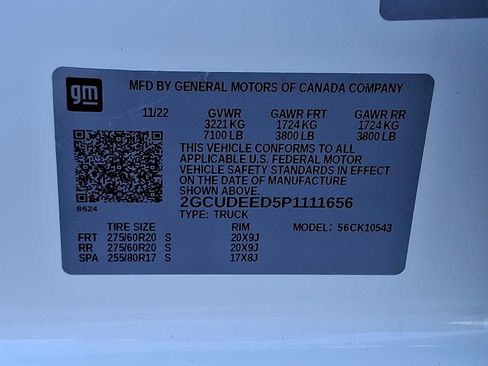 Certified 2023 Chevrolet Silverado 1500 RST w/ RST All Star Premium Package image 29