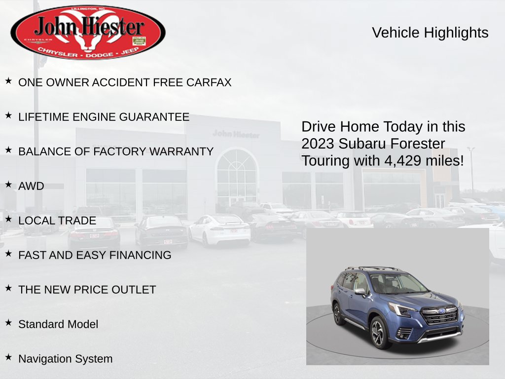 Used 2023 Subaru Forester Touring AWD/4WD image 5