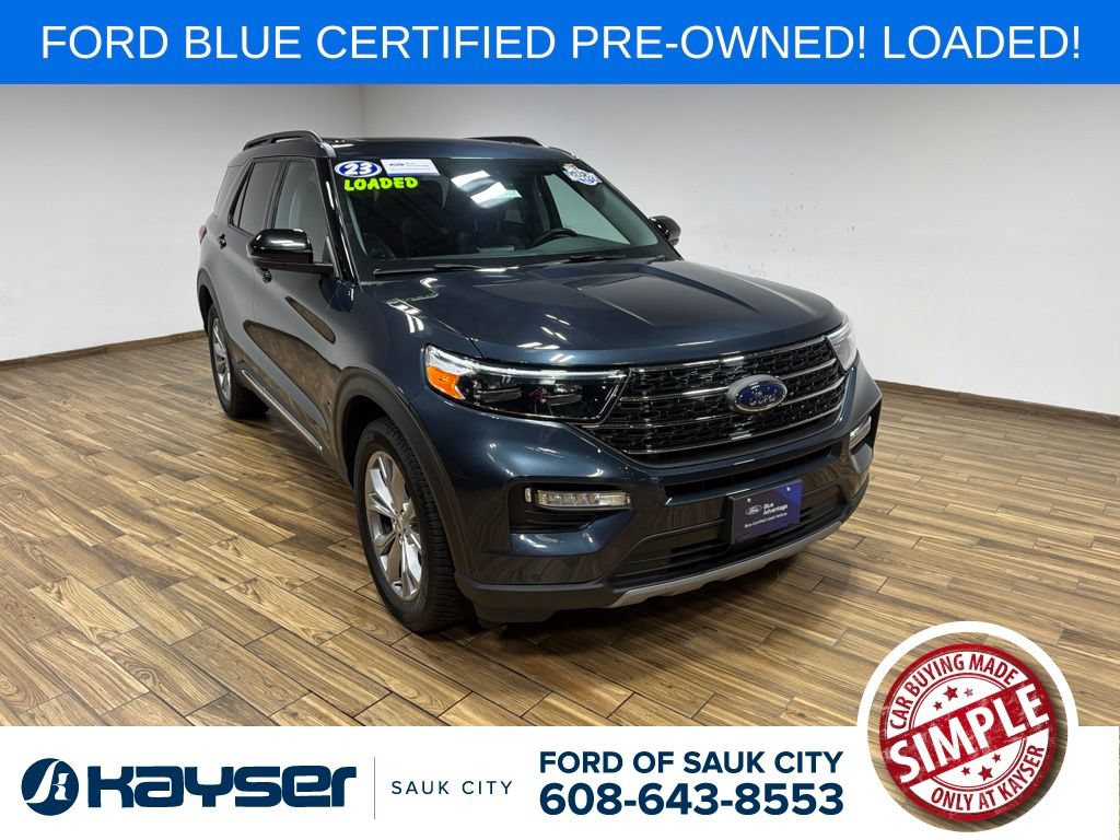 Certified 2023 Ford Explorer XLT w/ Equipment Group 202A AWD/4WD 360° Tour