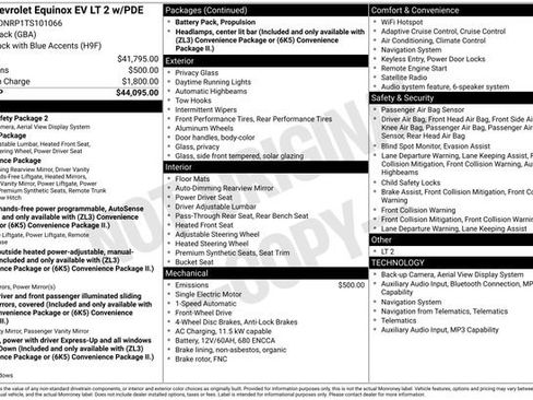 New 2026 Chevrolet Equinox EV LT image 39