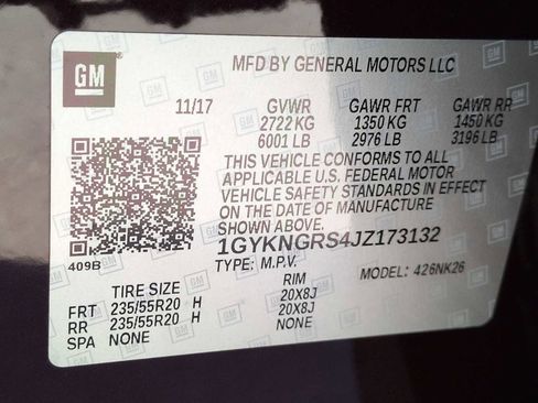 Used 2018 Cadillac XT5 Platinum w/ Driver Assist Package image 38