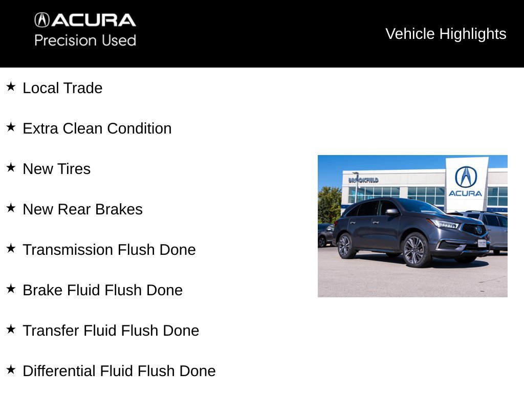 Certified 2019 Acura MDX w/ Technology Package AWD/4WD image 5