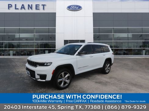 Used 2022 Jeep Grand Cherokee L Limited AWD/4WD image 1