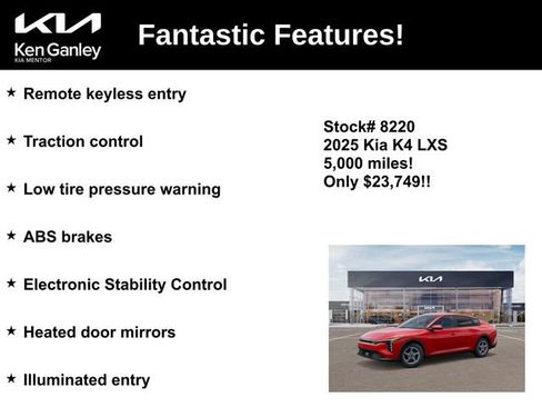 Certified 2025 Kia K4 LXS image 2