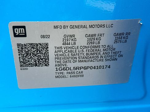 Used 2023 Cadillac CT4 V Blackwing w/ Driver Assist Package RWD image 28