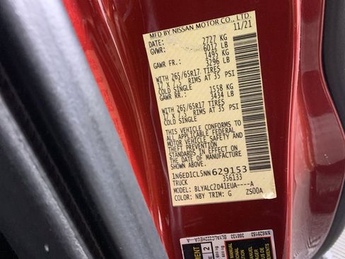 Used 2022 Nissan Frontier SV image 13