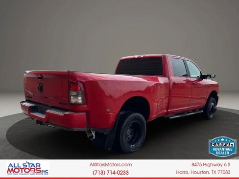 Used 2022 RAM 3500 Lone Star w/ Night Edition AWD/4WD image 3