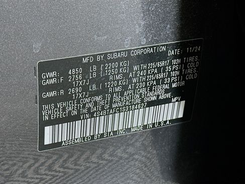 Used 2025 Subaru Outback Premium image 12