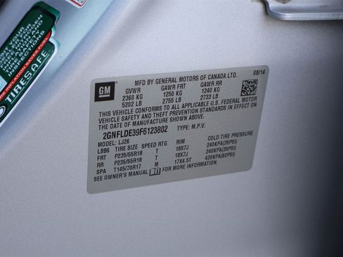 Used 2015 Chevrolet Equinox LTZ image 21