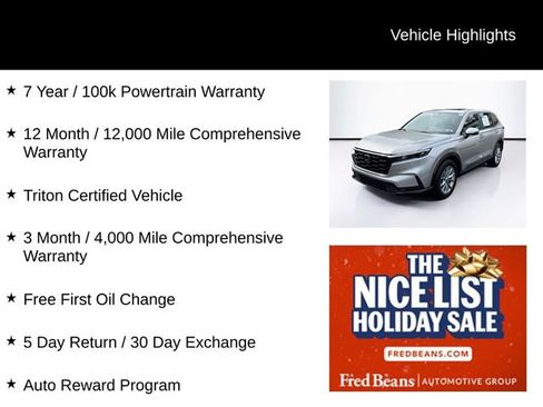 Used 2025 Honda CR-V EX-L image 3