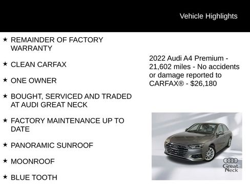 Used 2022 Audi A4 2.0T Premium AWD/4WD image 9