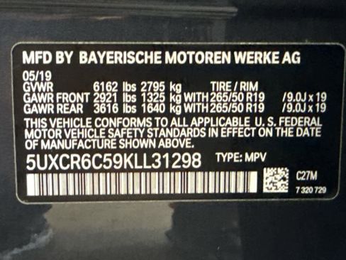 Used 2019 BMW X5 xDrive40i w/ Premium Package 2 AWD/4WD image 20