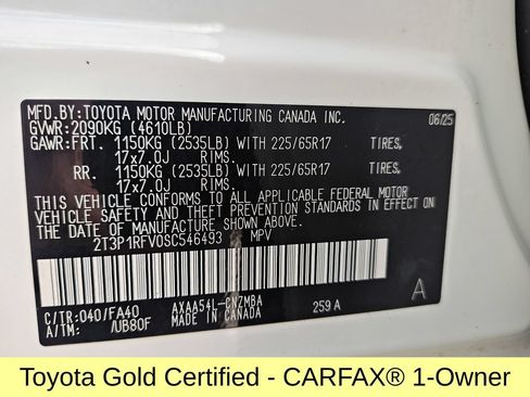 Certified 2025 Toyota RAV4 XLE AWD/4WD image 28