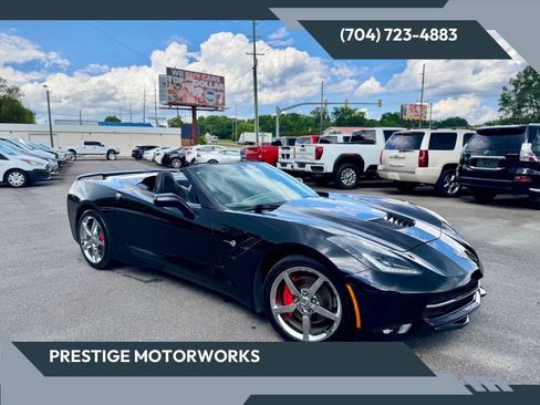 Used 2014 Chevrolet Corvette Stingray Convertible w/ 3LT Preferred Equipment Group RWD image 1