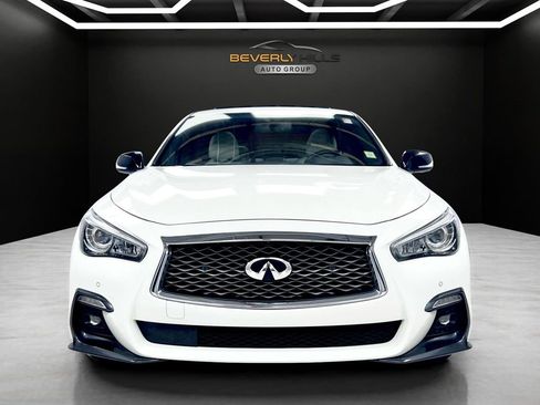 Used 2019 INFINITI Q50 Red Sport 400 w/ Sensory Package image 12