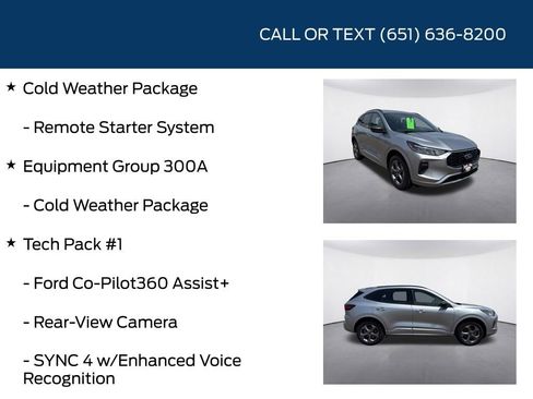 Used 2024 Ford Escape ST-Line w/ Tech Pack #1 AWD/4WD image 10