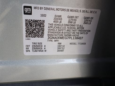 Used 2023 Chevrolet Equinox RS image 42