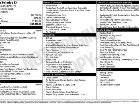 New 2025 Kia Telluride EX image 6