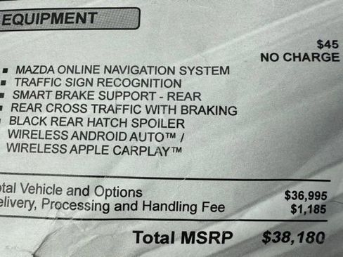 Used 2025 MAZDA MAZDA3 Hatchback w/Premium Plus Pkg image 49