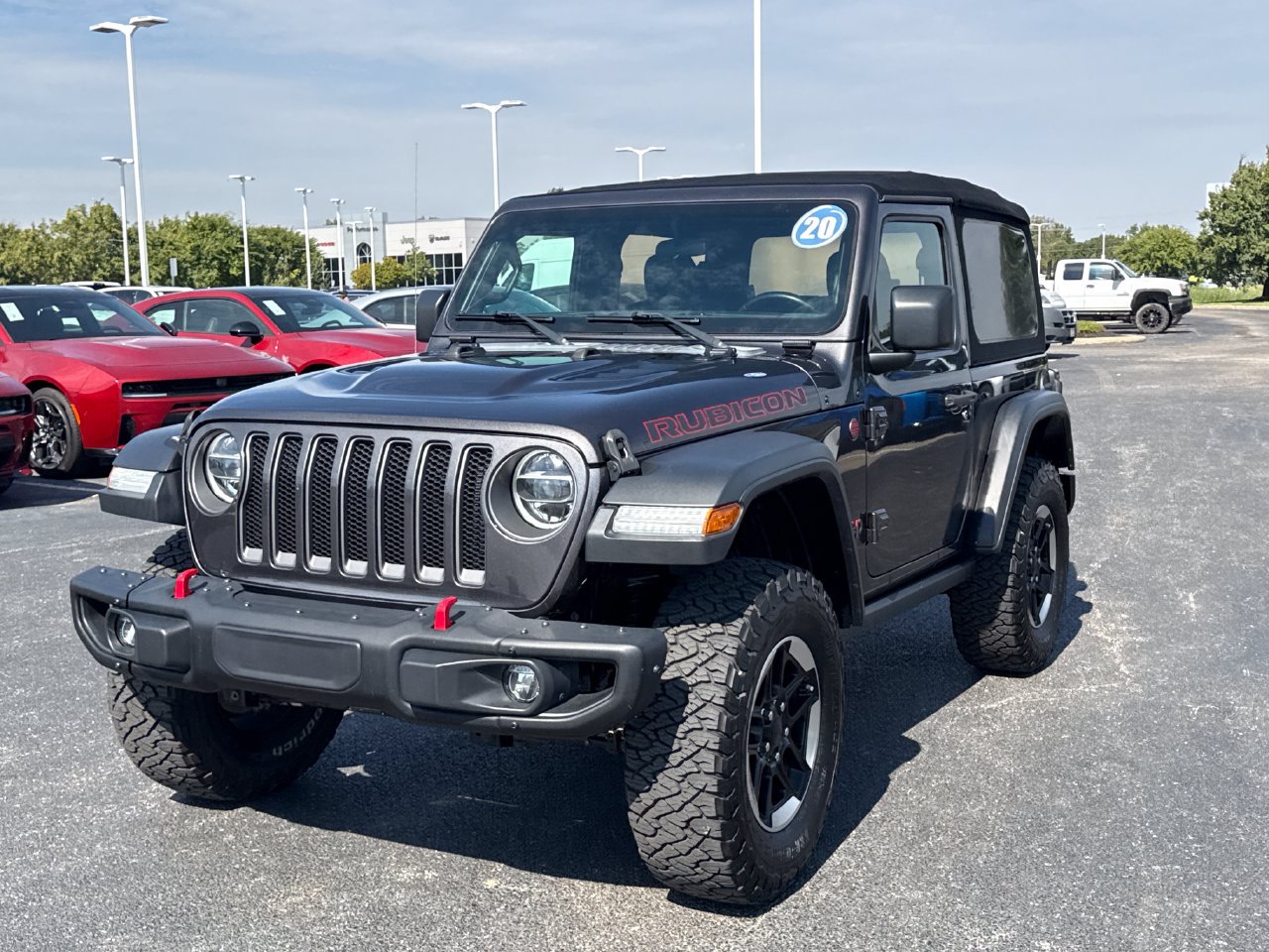 Used 2020 Jeep Wrangler Rubicon w/ Steel Bumper Group AWD/4WD image 7