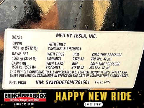 Used 2021 Tesla Model Y Performance image 28