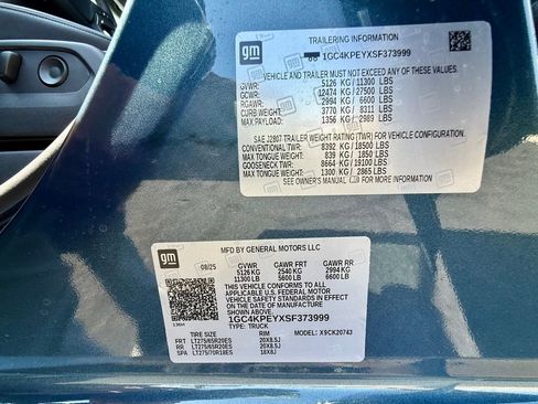 New 2025 Chevrolet Silverado 2500 LTZ w/ LTZ Plus Package image 22