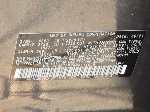 Used 2022 Subaru Outback Touring image 17