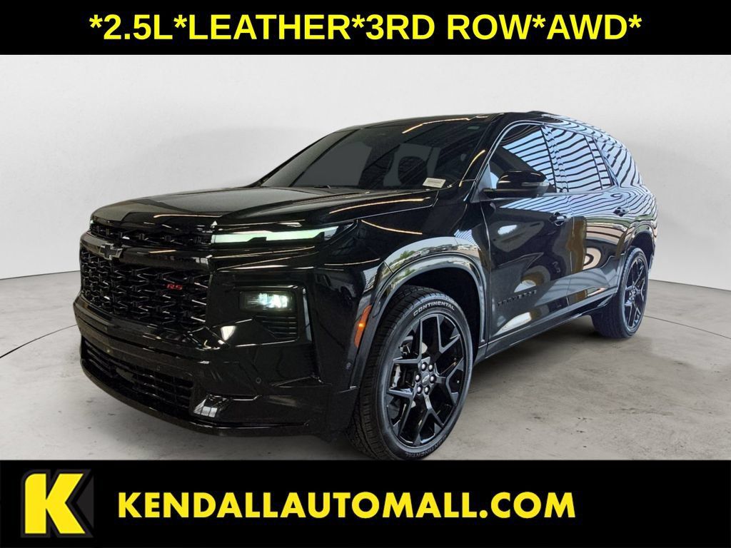 Certified 2025 Chevrolet Traverse RS w/ LPO, Floor Liner Package AWD/4WD image 1