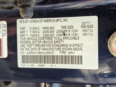 Used 2017 Honda CR-V EX-L image 20