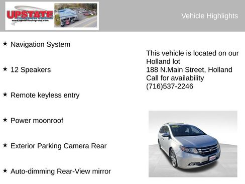Used 2014 Honda Odyssey Touring Elite image 8