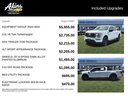 Used 2022 Ford F150 XLT w/ Equipment Group 302A High AWD/4WD image 5