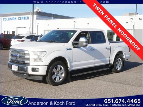 Used 2017 Ford F150 Platinum w/ Equipment Group 701A Luxury AWD/4WD image 1