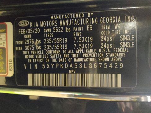 Used 2020 Kia Sorento SX image 33