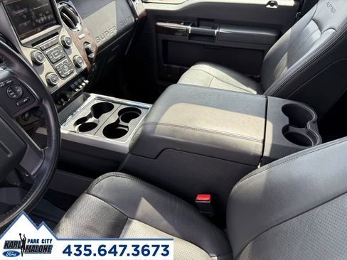 Used 2015 Ford F350 Platinum w/ FX4 Off-Road Package image 28