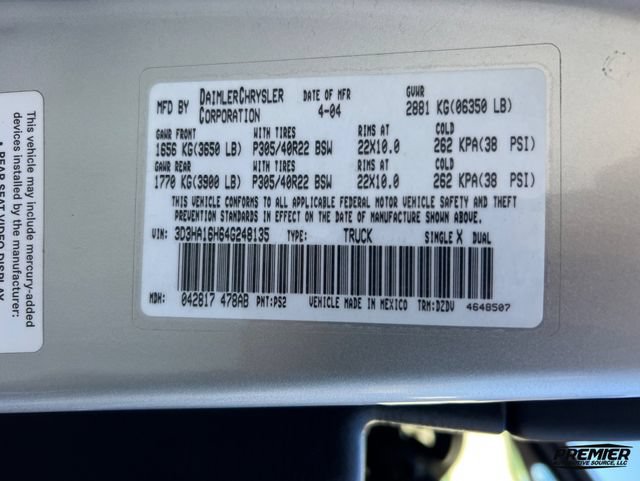 Used 2004 Dodge Ram 1500 Truck 2WD Regular Cab image 30